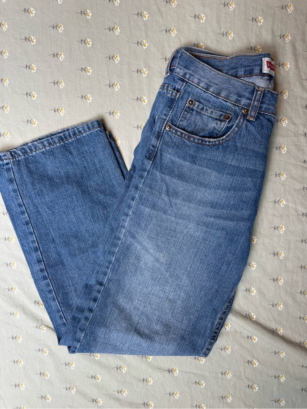 Levi's Men's Blue Straight-Leg Jeans